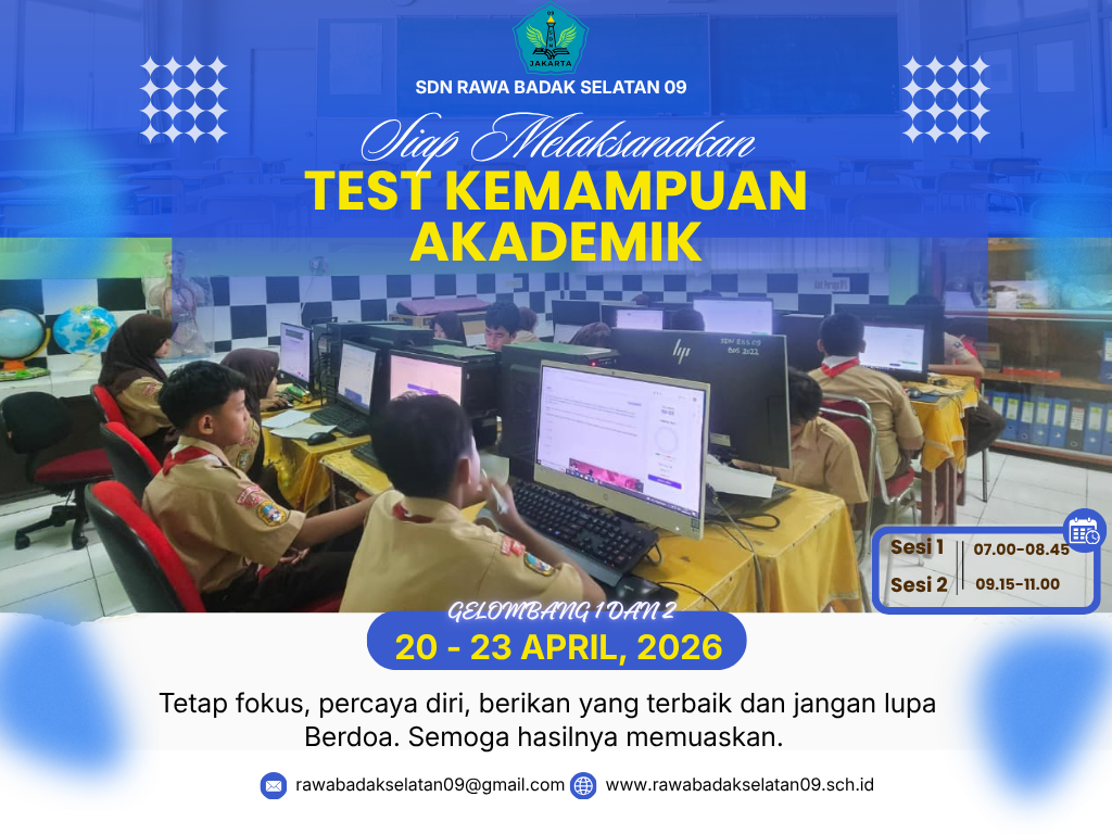 SDN Rawa Badak Selatan 09 Siap Laksanakan TKA Gelombang 1 dan 2